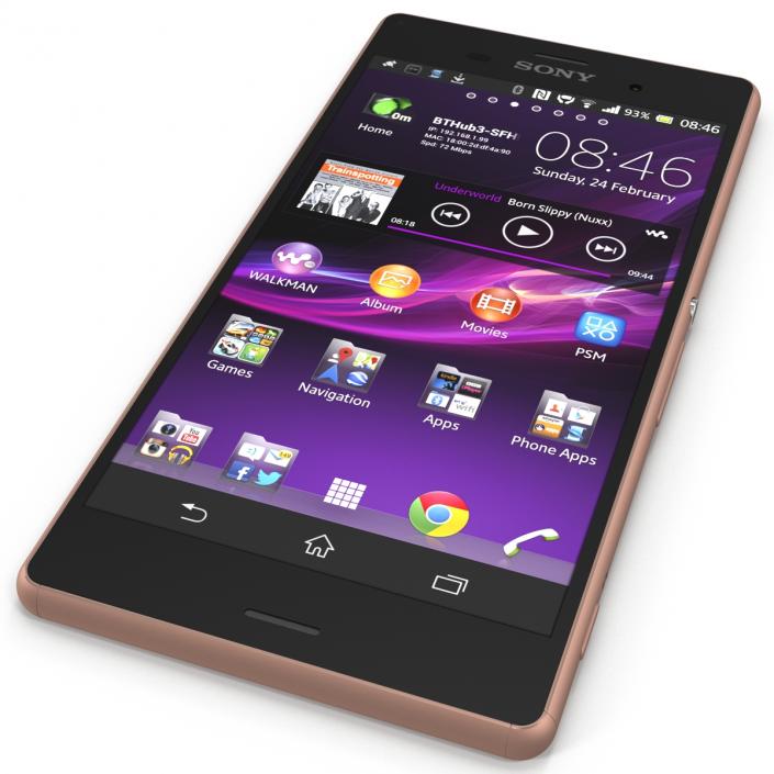 3D Sony Xperia Z3 Set model