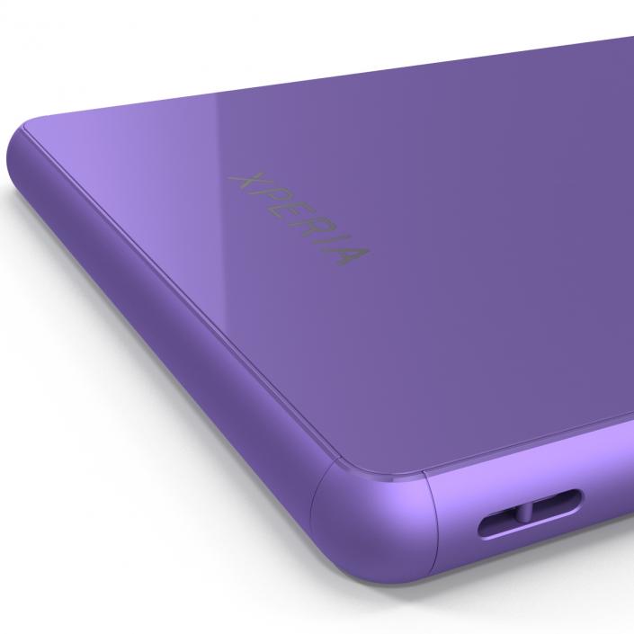 3D Sony Xperia Z3 Violet