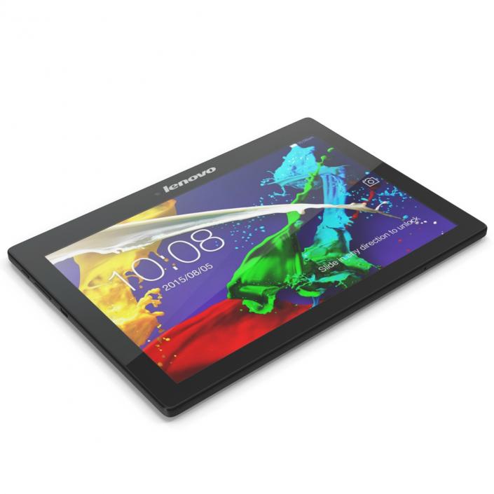 Tablet Lenovo Tab 2 A10 Black 3D model