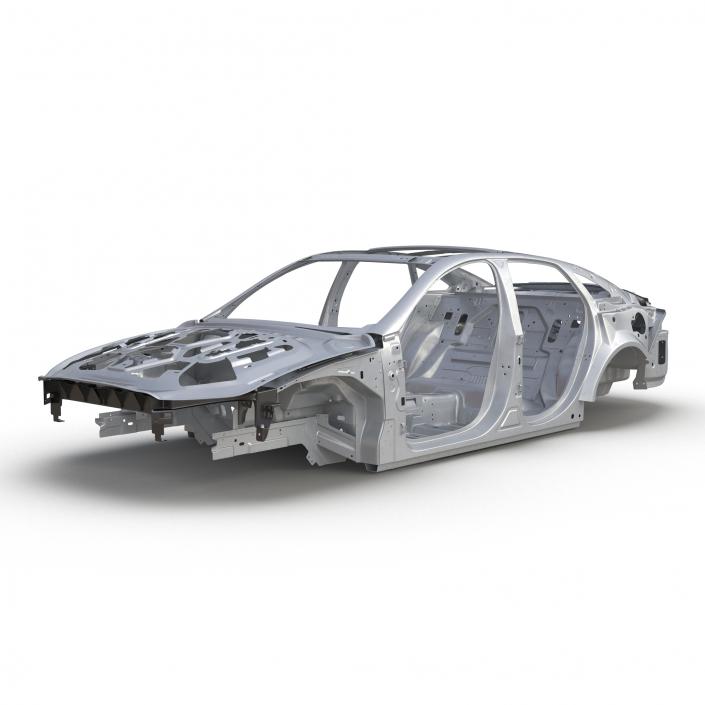 3D Car Frame 5