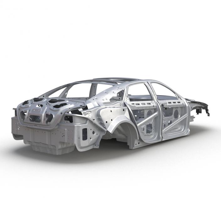 3D Car Frame 6