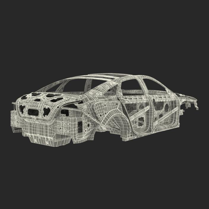 3D Car Frame 6