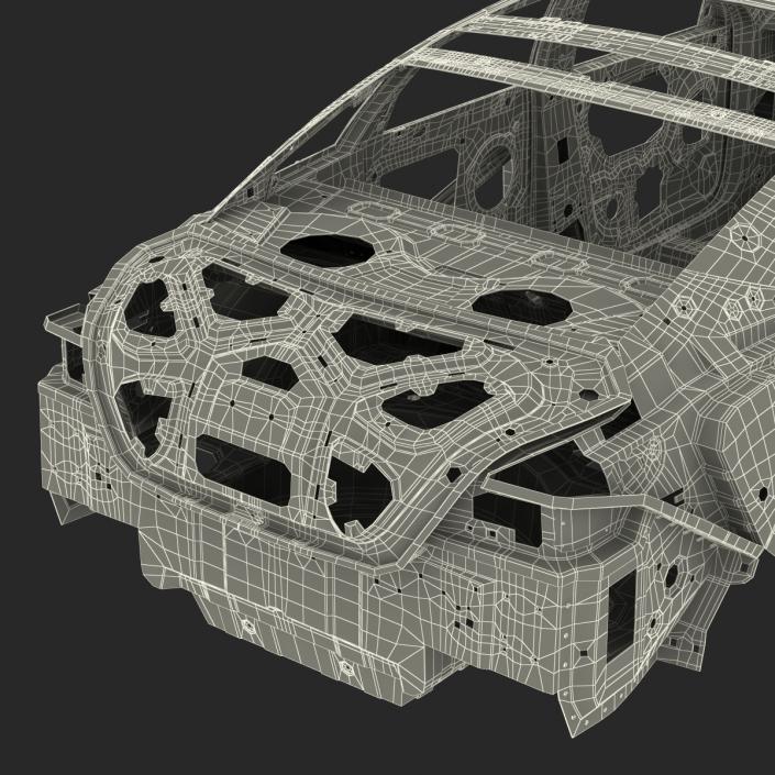 3D Car Frame 6