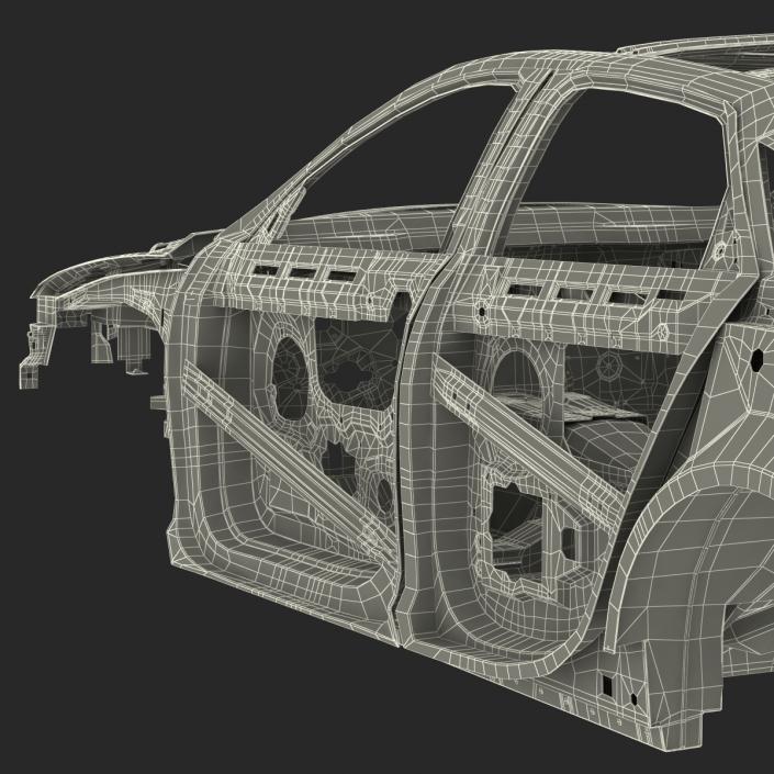 3D Car Frame 6