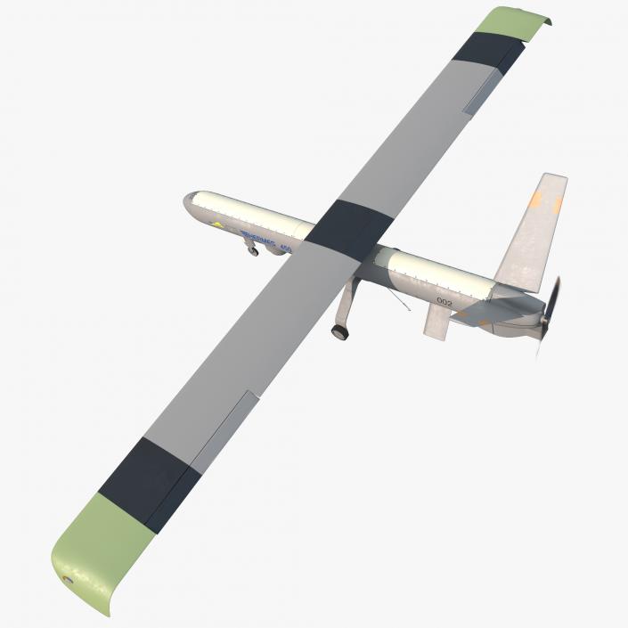 Elbit Hermes 450 Israel UAV 3D