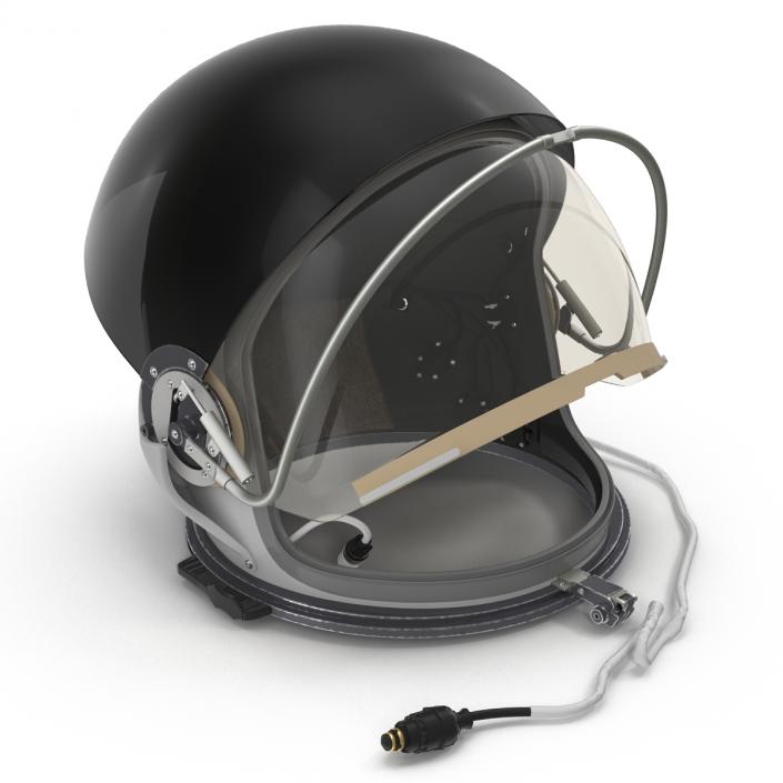 US Advanced Crew Escape Helmet Rigged 3D