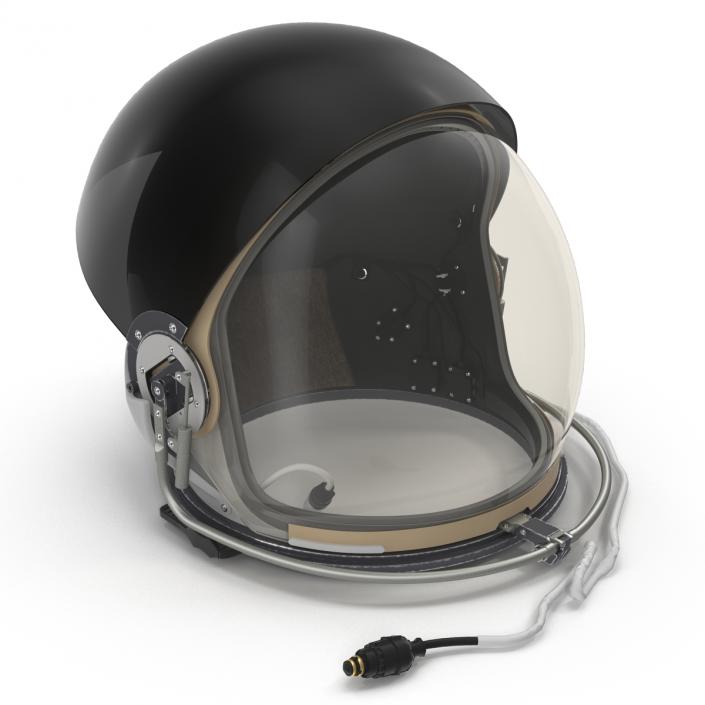 US Advanced Crew Escape Helmet Rigged 3D