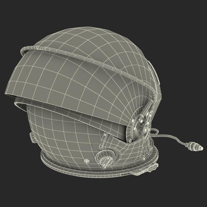 US Advanced Crew Escape Helmet Rigged 3D