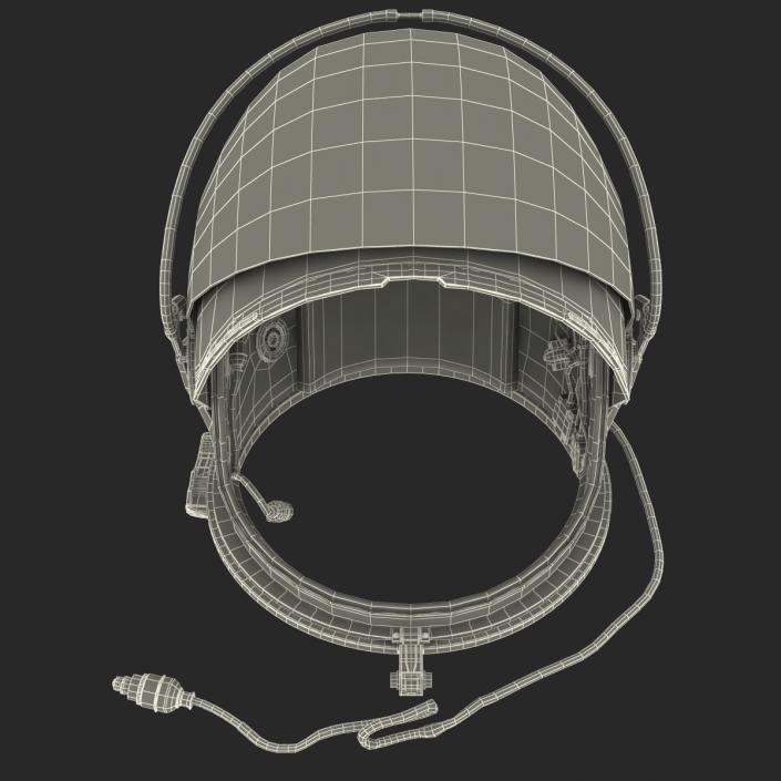 US Advanced Crew Escape Helmet Rigged 3D