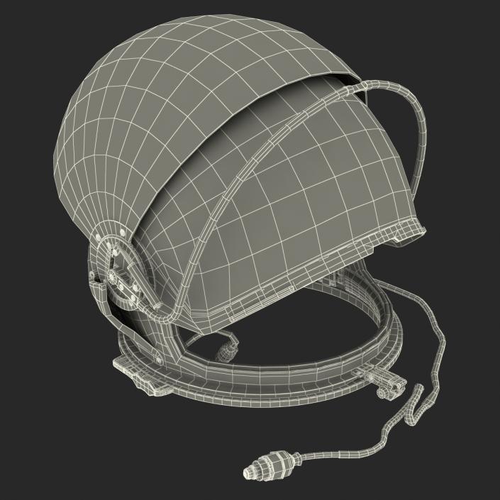 US Advanced Crew Escape Helmet Rigged 3D