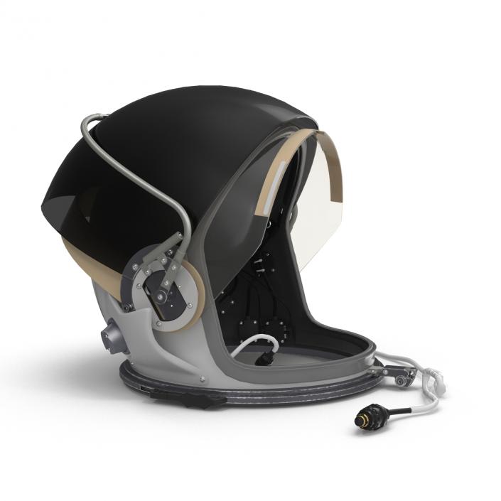 US Advanced Crew Escape Helmet Rigged 3D