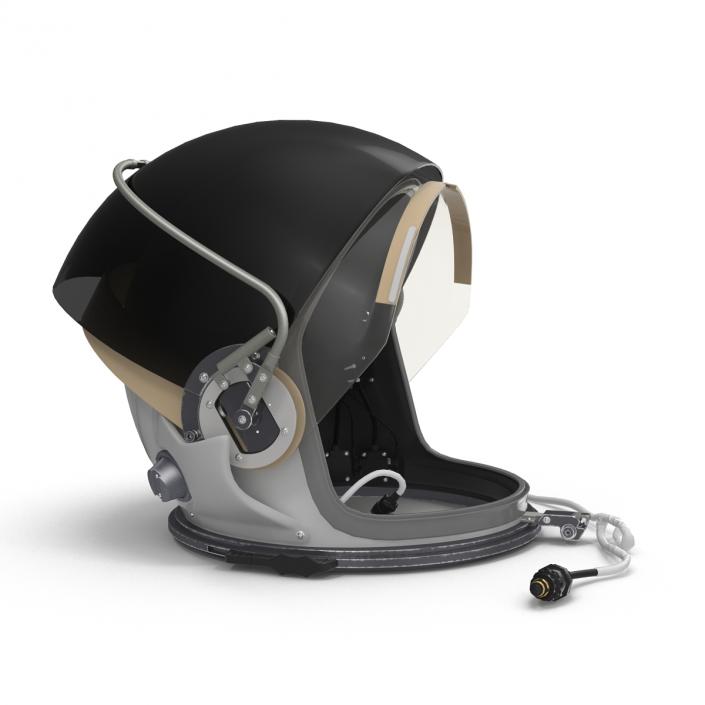 US Advanced Crew Escape Helmet Rigged 3D