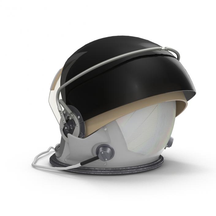 US Advanced Crew Escape Helmet Rigged 3D