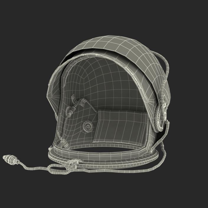 US Advanced Crew Escape Helmet Rigged 3D