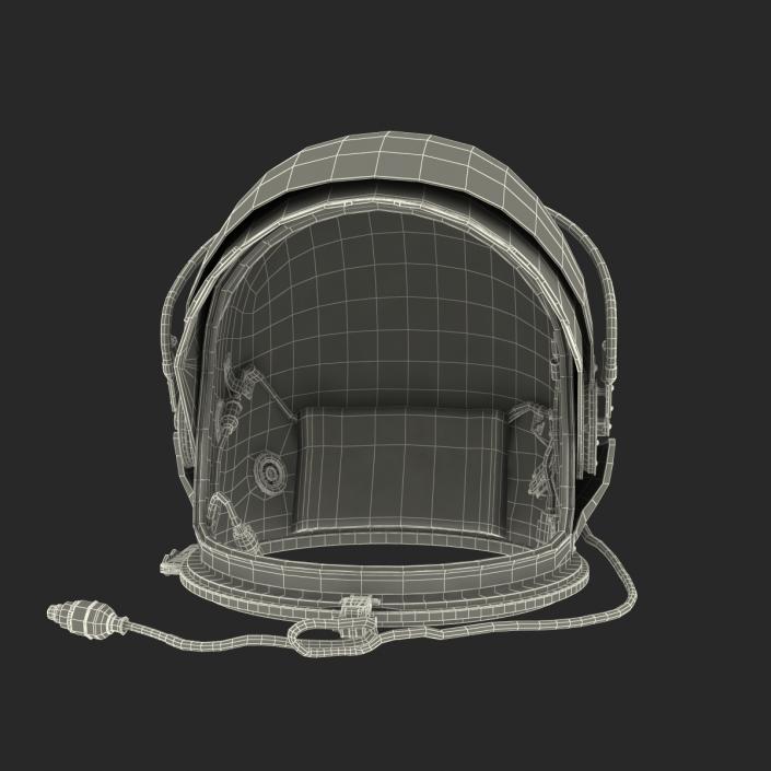 US Advanced Crew Escape Helmet Rigged 3D