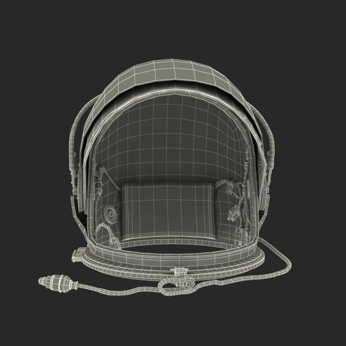 US Advanced Crew Escape Helmet Rigged 3D