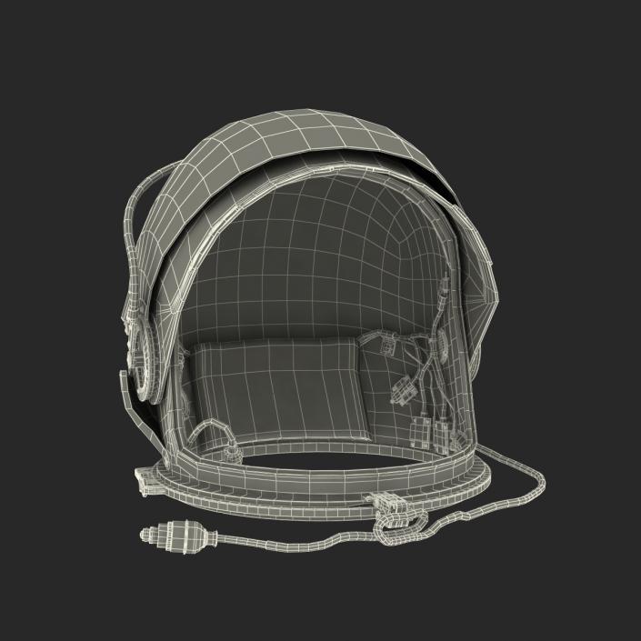 US Advanced Crew Escape Helmet Rigged 3D