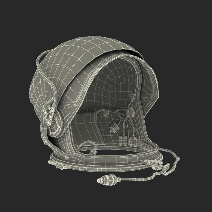 US Advanced Crew Escape Helmet Rigged 3D