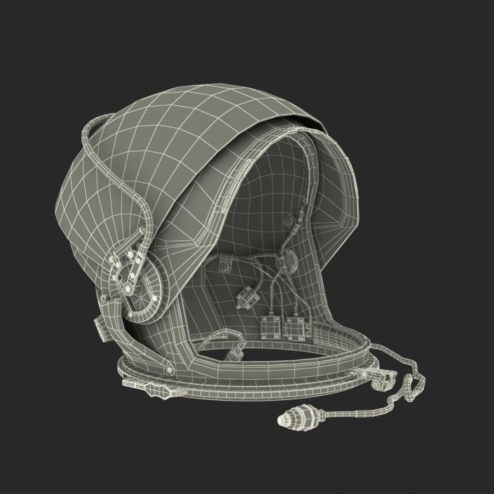 US Advanced Crew Escape Helmet Rigged 3D