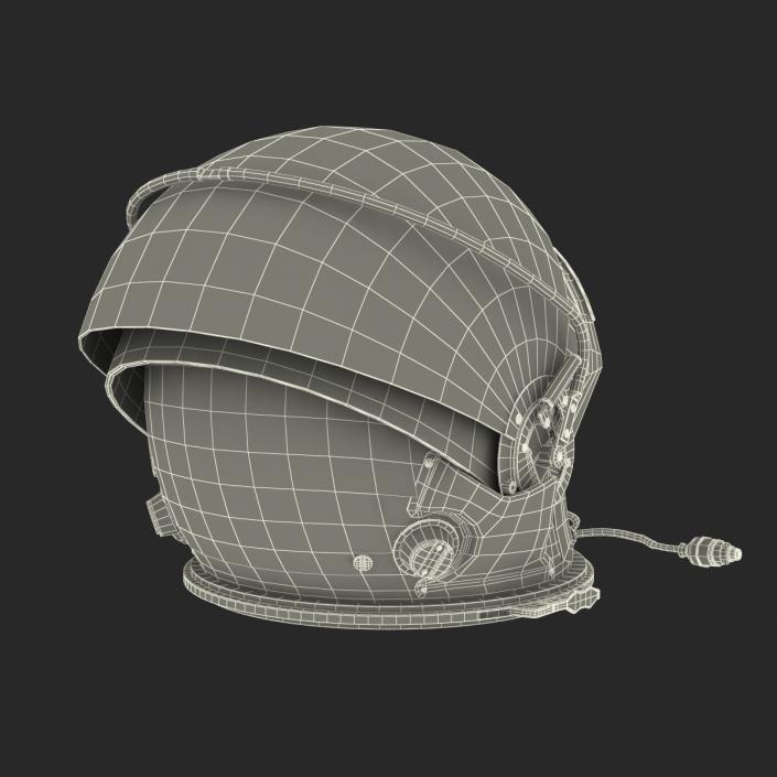 US Advanced Crew Escape Helmet Rigged 3D