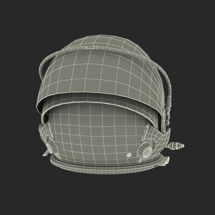 US Advanced Crew Escape Helmet Rigged 3D