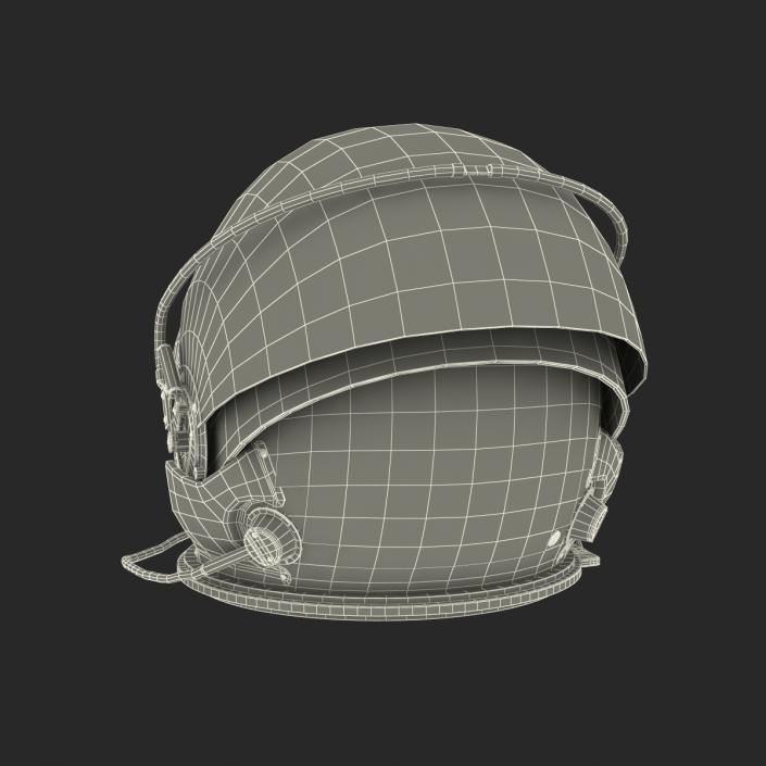 US Advanced Crew Escape Helmet Rigged 3D