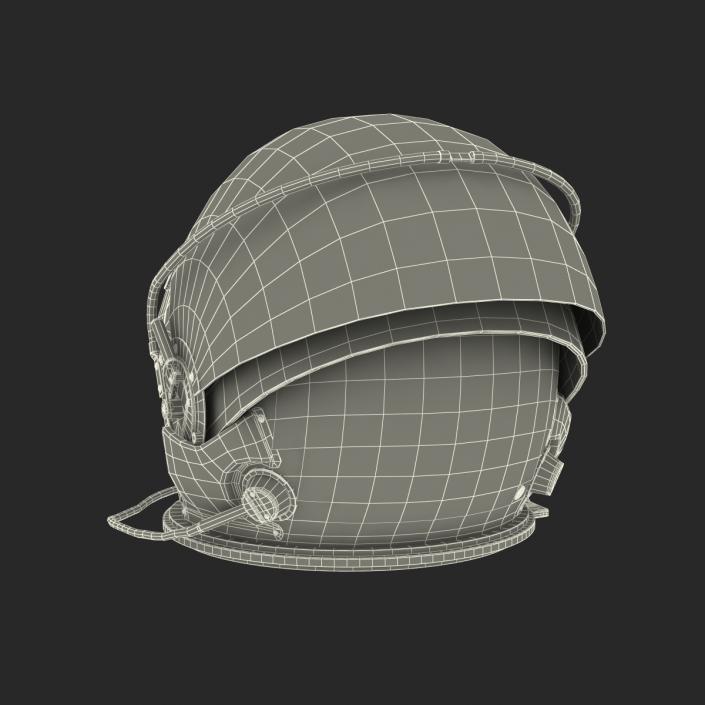 US Advanced Crew Escape Helmet Rigged 3D