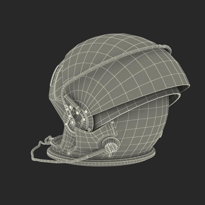 US Advanced Crew Escape Helmet Rigged 3D