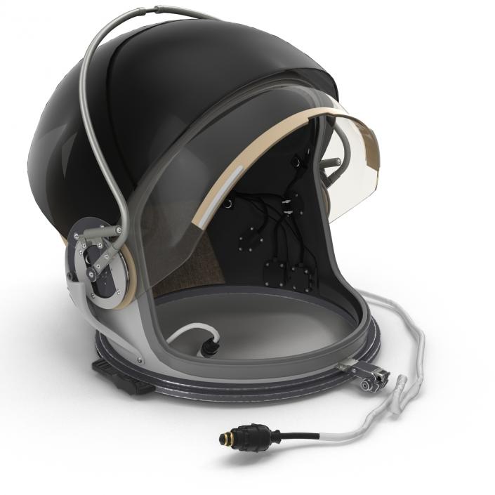 US Advanced Crew Escape Helmet Rigged 3D