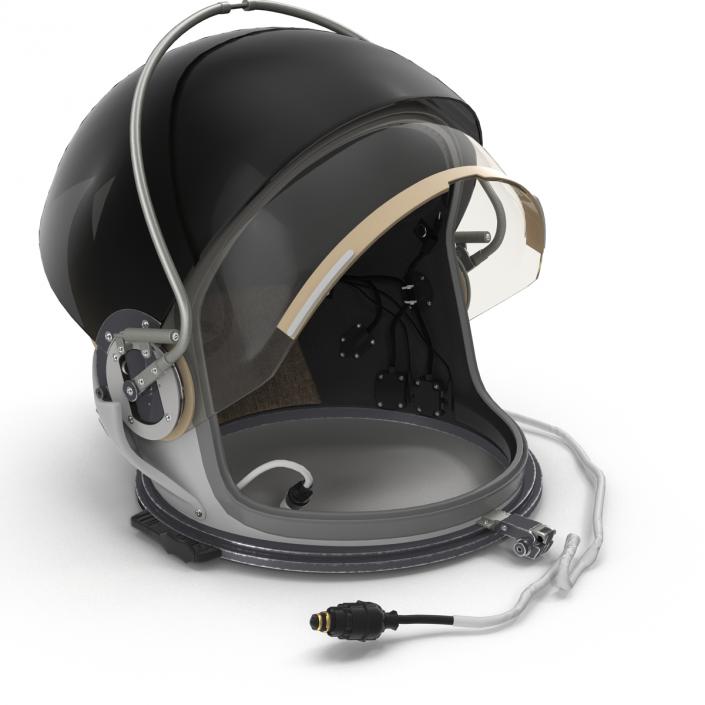 US Advanced Crew Escape Helmet Rigged 3D