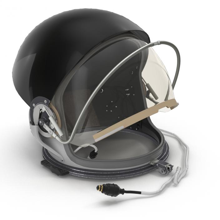 US Advanced Crew Escape Helmet Rigged 3D