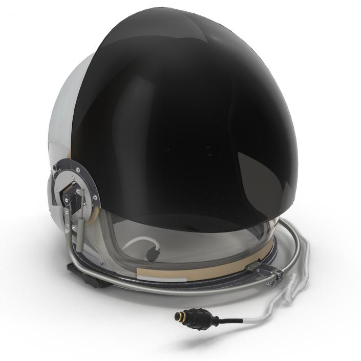 US Advanced Crew Escape Helmet Rigged 3D