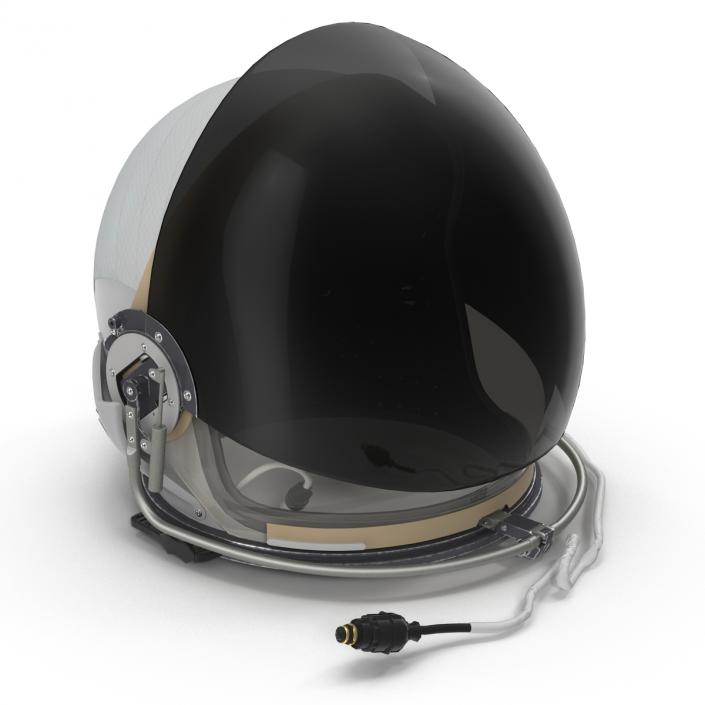 US Advanced Crew Escape Helmet Rigged 3D