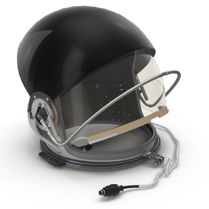 US Advanced Crew Escape Helmet Rigged 3D