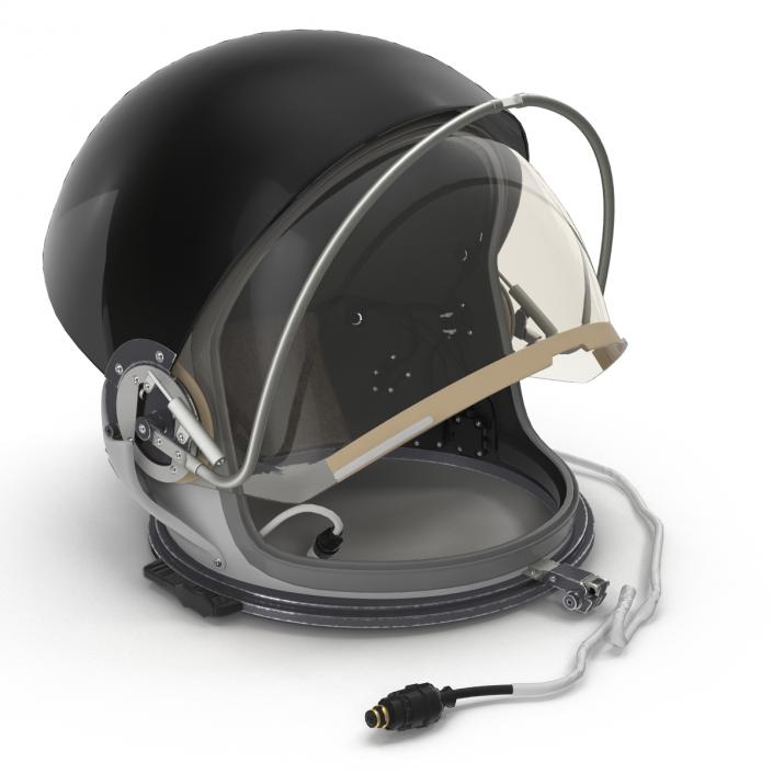 US Advanced Crew Escape Helmet Rigged 3D