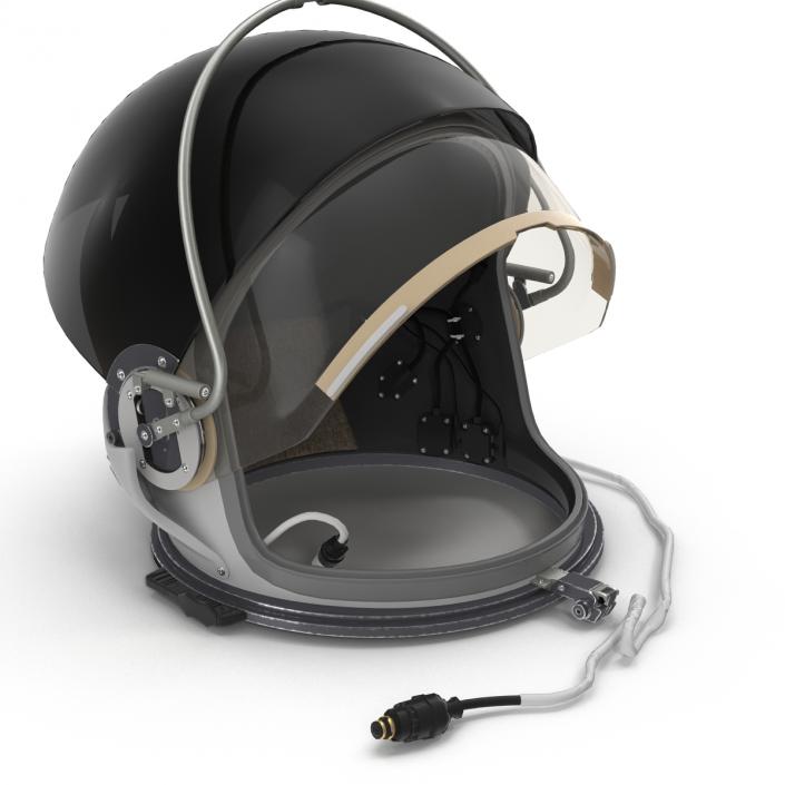 US Advanced Crew Escape Helmet Rigged 3D