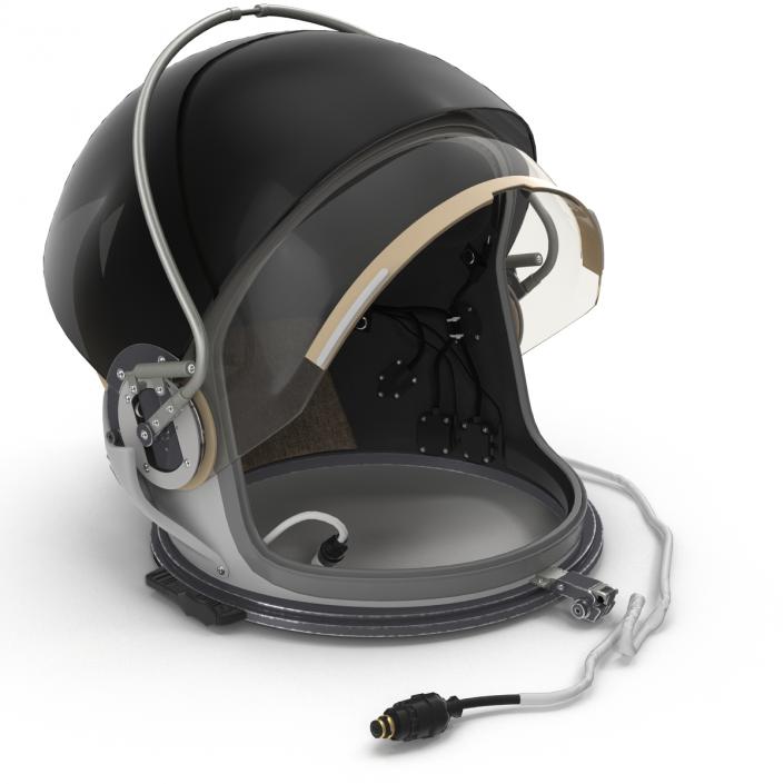 US Advanced Crew Escape Helmet Rigged 3D