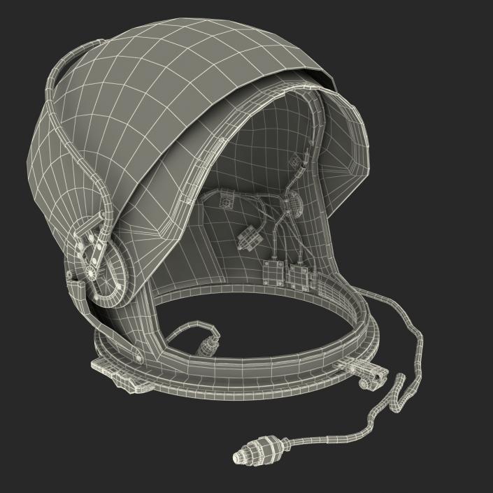 US Advanced Crew Escape Helmet Rigged 3D