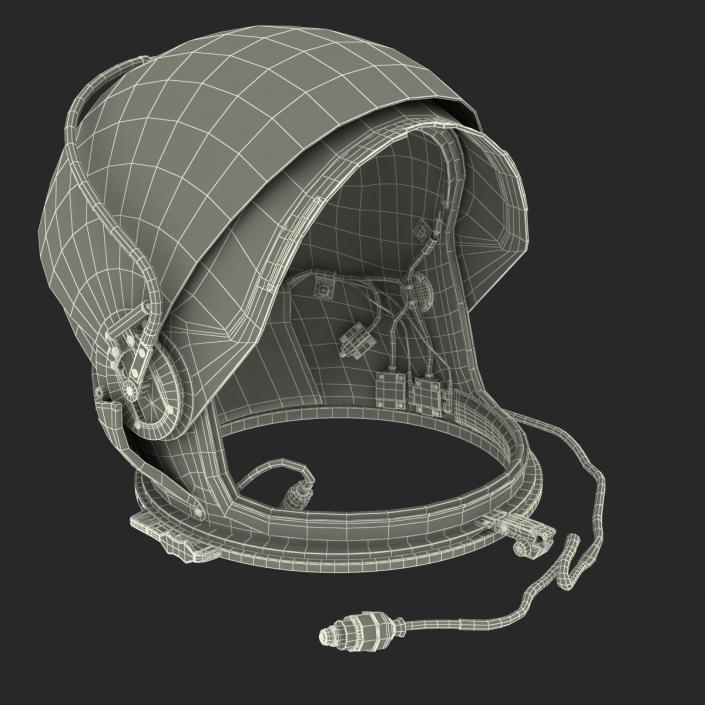 US Advanced Crew Escape Helmet Rigged 3D