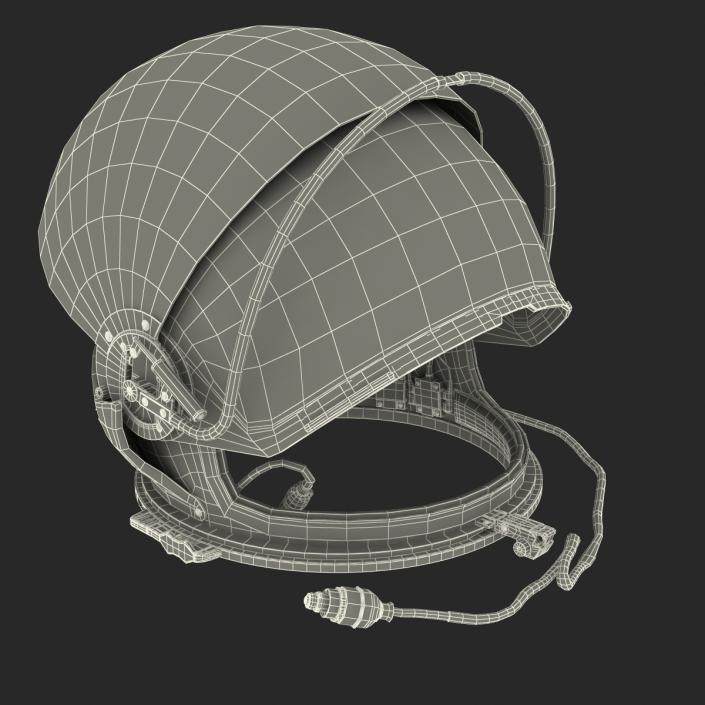 US Advanced Crew Escape Helmet Rigged 3D