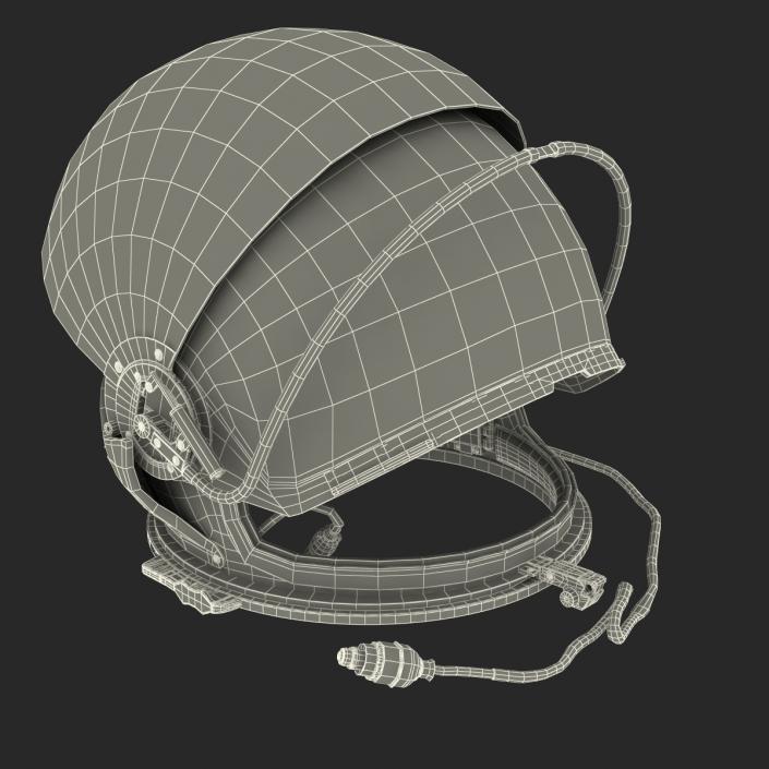 US Advanced Crew Escape Helmet Rigged 3D