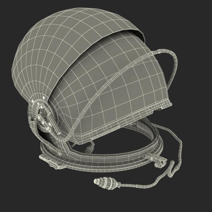 US Advanced Crew Escape Helmet Rigged 3D