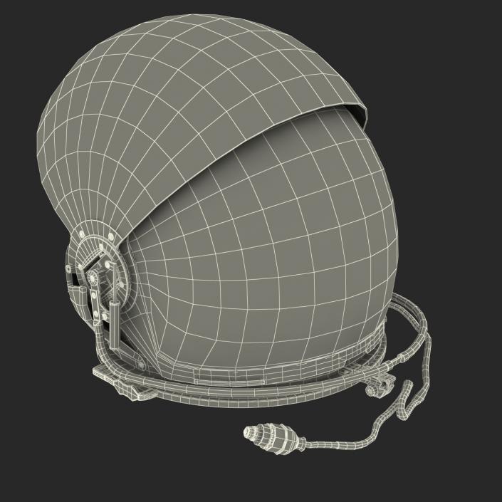 US Advanced Crew Escape Helmet Rigged 3D