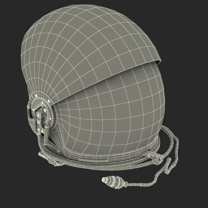 US Advanced Crew Escape Helmet Rigged 3D