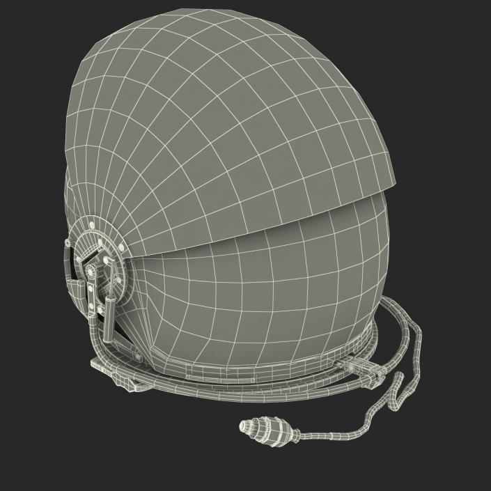 US Advanced Crew Escape Helmet Rigged 3D