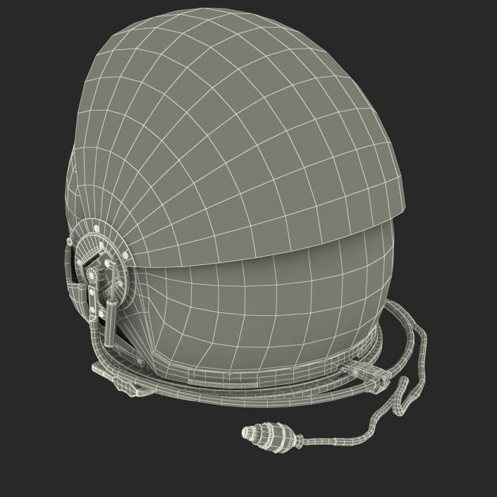 US Advanced Crew Escape Helmet Rigged 3D