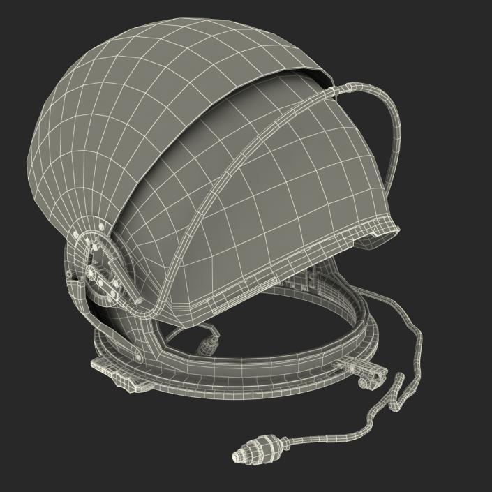 US Advanced Crew Escape Helmet Rigged 3D