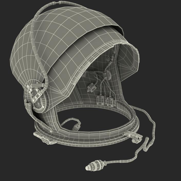 US Advanced Crew Escape Helmet Rigged 3D