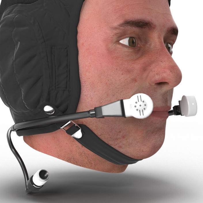 3D model Pilot Head