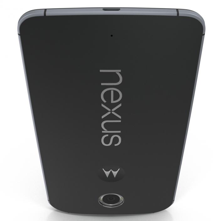 3D model Google Nexus 6 Black